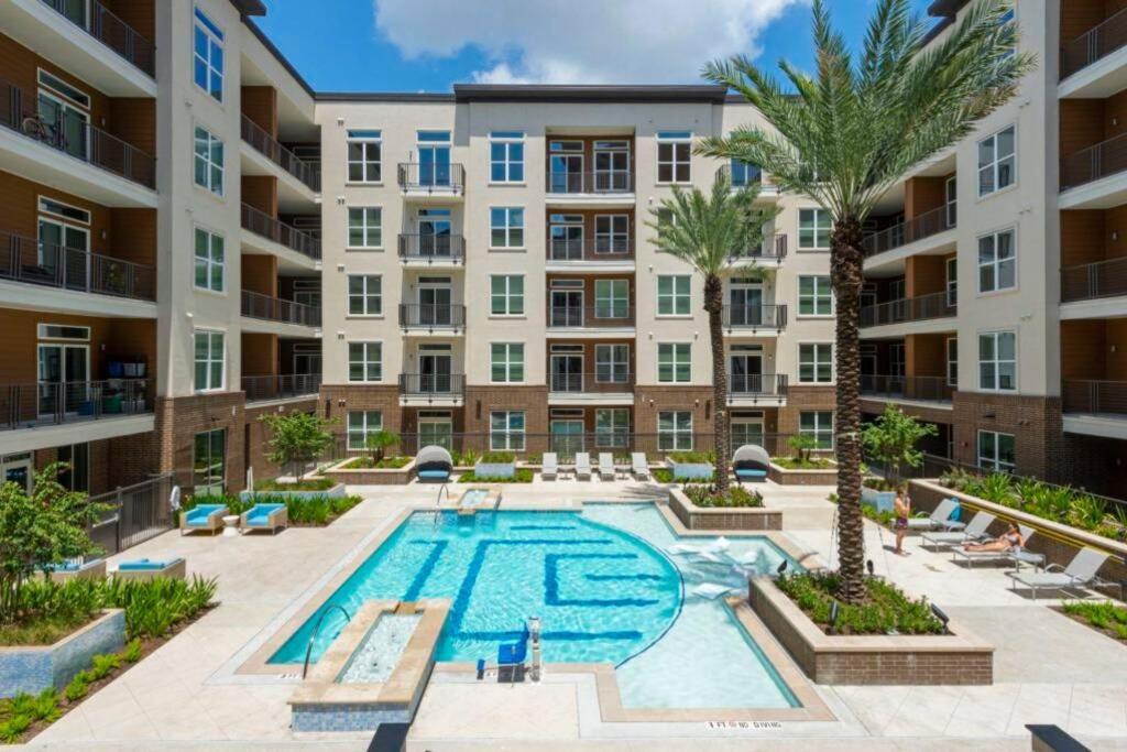 Apartament New Apart Downtown - 5min Stadium/Parks/Museum Houston Zewnętrze zdjęcie