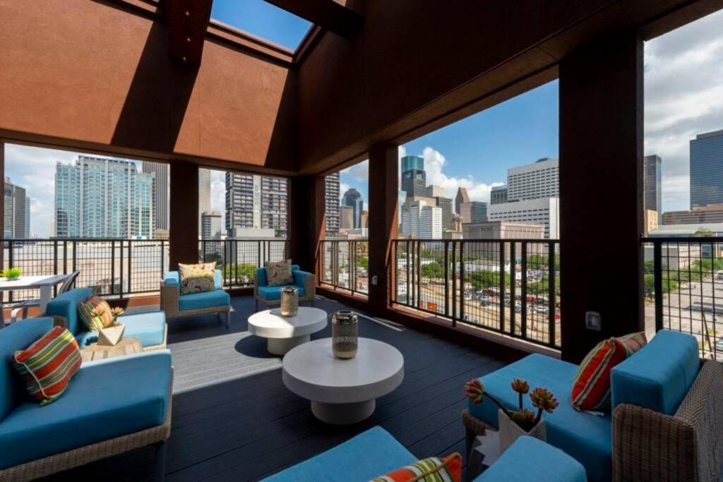 Apartament New Apart Downtown - 5min Stadium/Parks/Museum Houston Zewnętrze zdjęcie