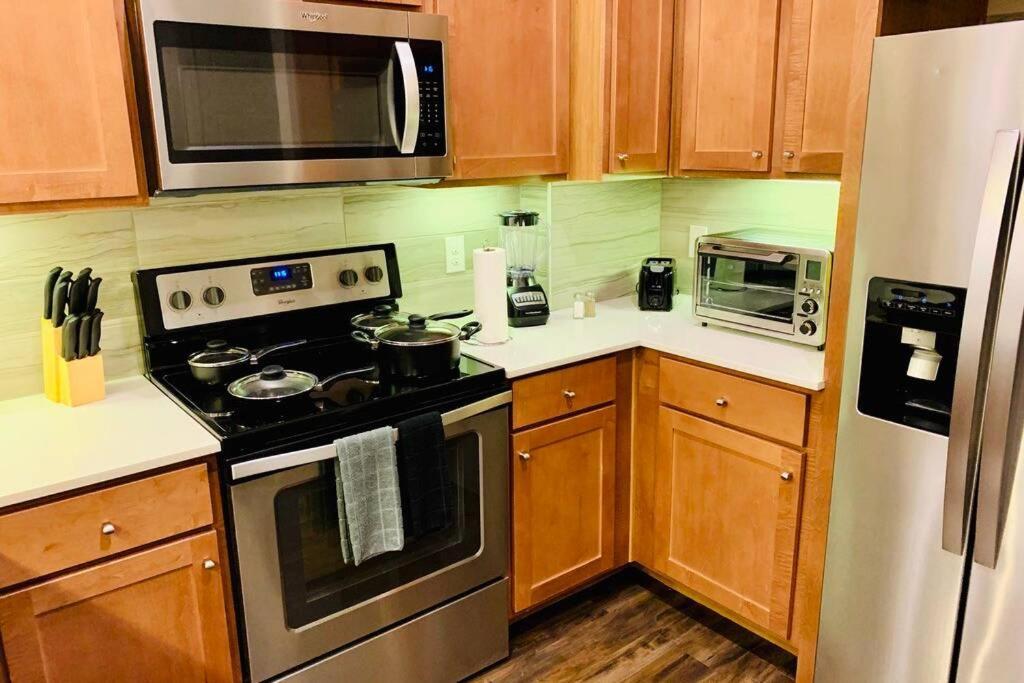 Apartament New Apart Downtown - 5min Stadium/Parks/Museum Houston Zewnętrze zdjęcie