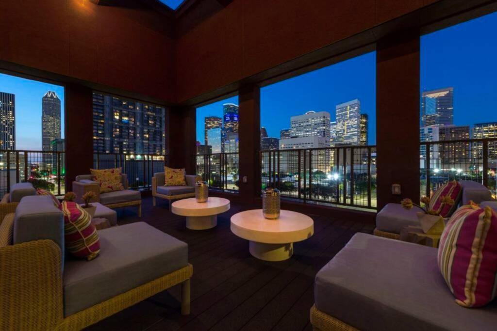 Apartament New Apart Downtown - 5min Stadium/Parks/Museum Houston Zewnętrze zdjęcie
