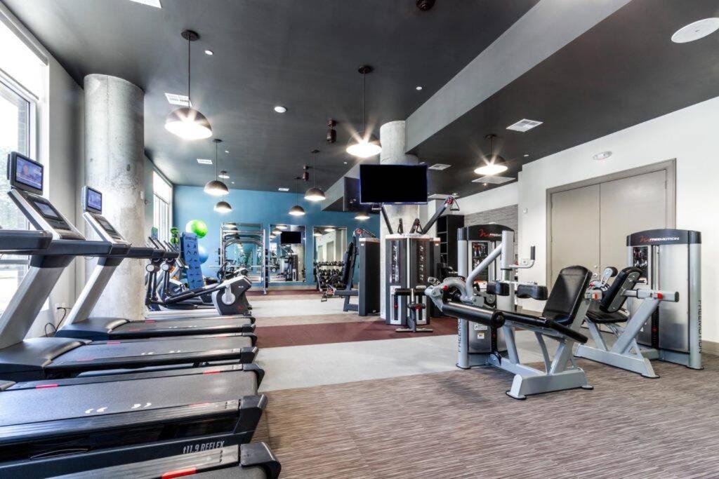 Apartament New Apart Downtown - 5min Stadium/Parks/Museum Houston Zewnętrze zdjęcie