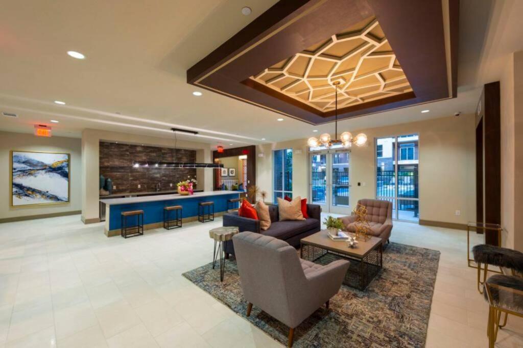 Apartament New Apart Downtown - 5min Stadium/Parks/Museum Houston Zewnętrze zdjęcie